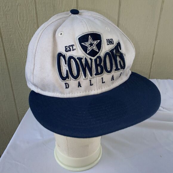Vintage Dallas Cowboys New Era Pro Model Adjustable Snapback Cap Hat 90s NFL - Picture 1 of 8